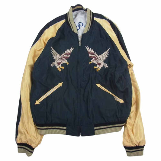 TAILOR TOYO TT11781 リバーシブル スカジャン サテン モスグリーン系 M【中古】