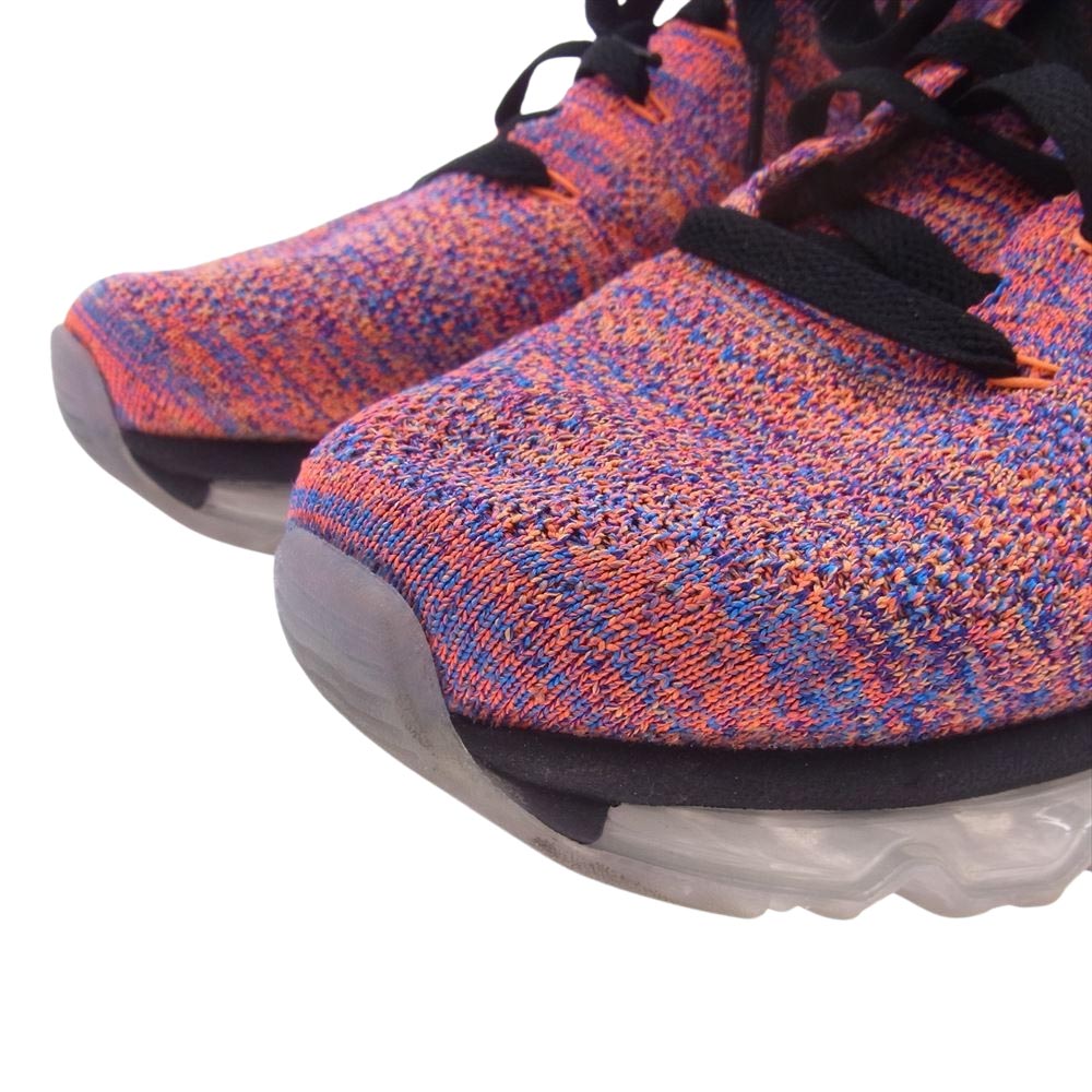 NIKE ナイキ 620469-404 FLYKNIT MAX フライニット マックス ローカット スニーカー マルチカラー系 27cm【中古】