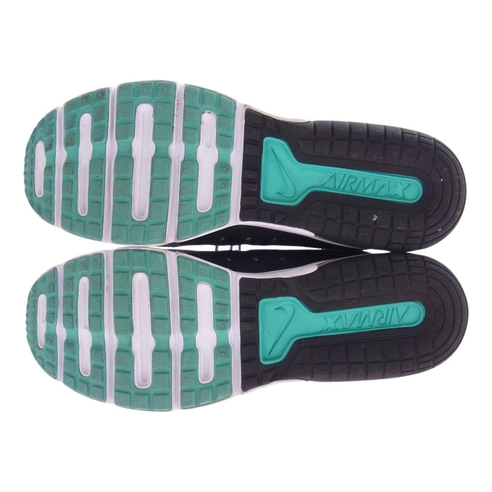 NIKE ナイキ 921694-100 AIR MAX SEQUENT3 エアマックス シークエント ローカット スニーカー WHITE/HYPER JADE-BLACK 27cm【中古】