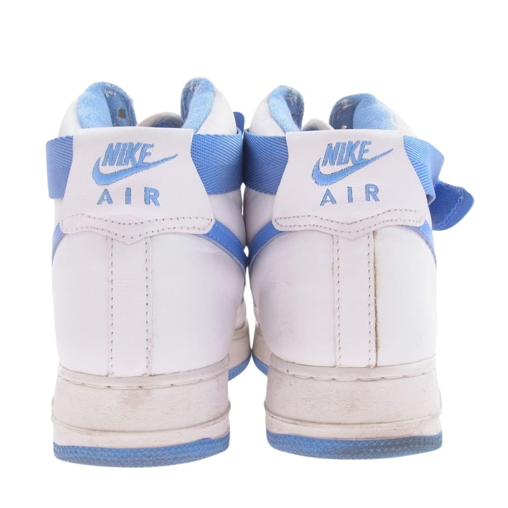 NIKE ナイキ 990204-HJ Air Force 1 High AF1 エアフォース ハイ スニーカー ホワイト ブルー ホワイト系 ライトブルー系 27cm【中古】
