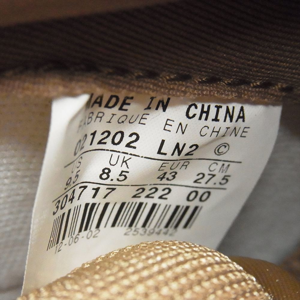NIKE ナイキ 021202-LN2 DUNK HI ダンク ハイ スニーカー オートミール ブラウン系 27.5cm【中古】