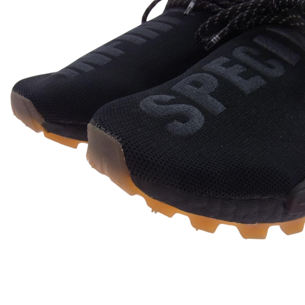 adidas アディダス EG7836 PHARRELL WILLIAMS ファレルウィリアムス PW HU NMD PRD CORE BLACK トレイル ローカット スニーカー ブラック系 27cm【中古】