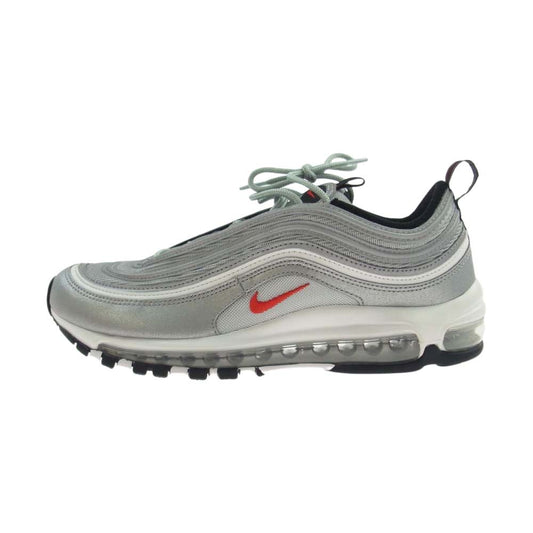 NIKE ナイキ DM0028-002 AIR MAX 97 OG METALLIC SILVER エアマックス メタリックシルバー ローカット スニーカー グレー系 ホワイト系 レッド系 27cm【中古】