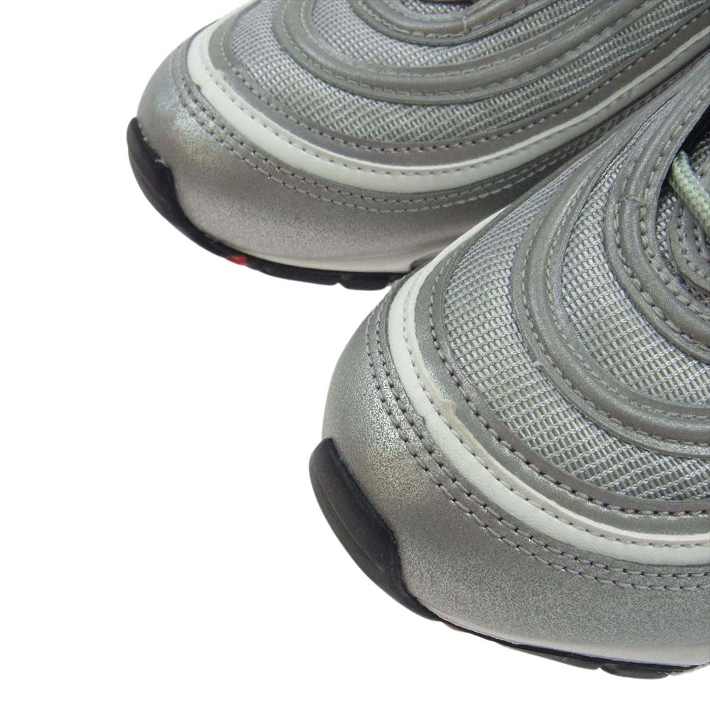 NIKE ナイキ DM0028-002 AIR MAX 97 OG METALLIC SILVER エアマックス メタリックシルバー ローカット スニーカー グレー系 ホワイト系 レッド系 27cm【中古】