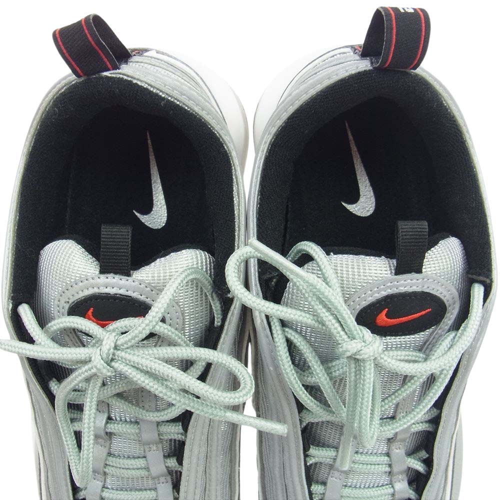 NIKE ナイキ DM0028-002 AIR MAX 97 OG METALLIC SILVER エアマックス メタリックシルバー ローカット スニーカー グレー系 ホワイト系 レッド系 27cm【中古】