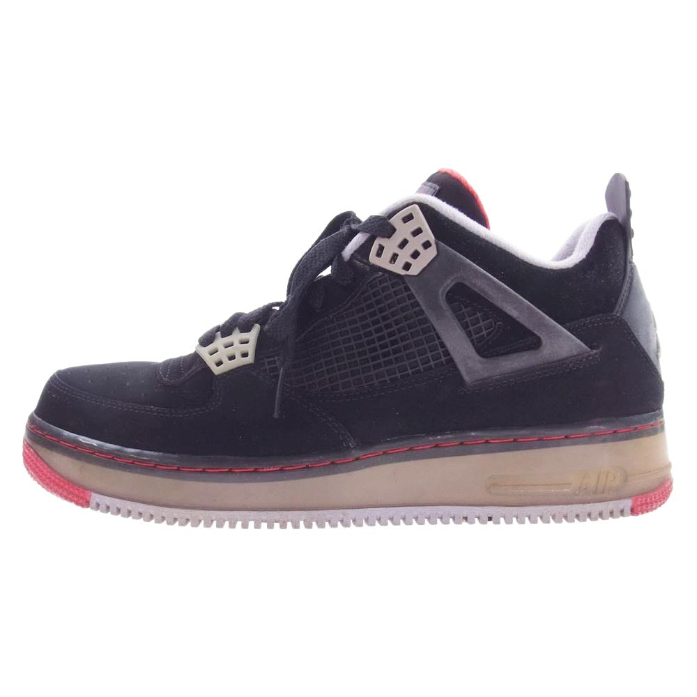 NIKE ナイキ 364342-061 Air Jordan FUSION 4 AJ4 BLACK/VARSITY RED-STEALTH エアジョーダン フュージョン スニーカー ブラック系 27cm【中古】