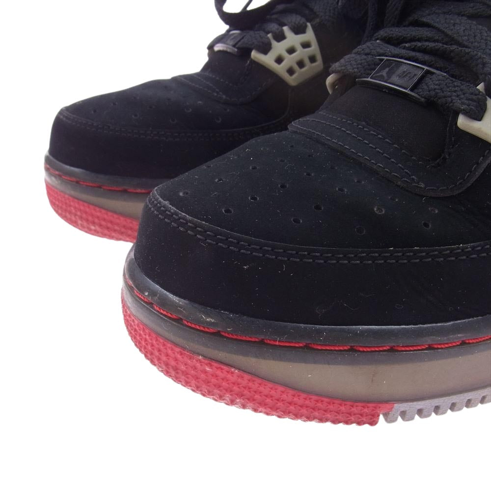 NIKE ナイキ 364342-061 Air Jordan FUSION 4 AJ4 BLACK/VARSITY RED-STEALTH エアジョーダン フュージョン スニーカー ブラック系 27cm【中古】