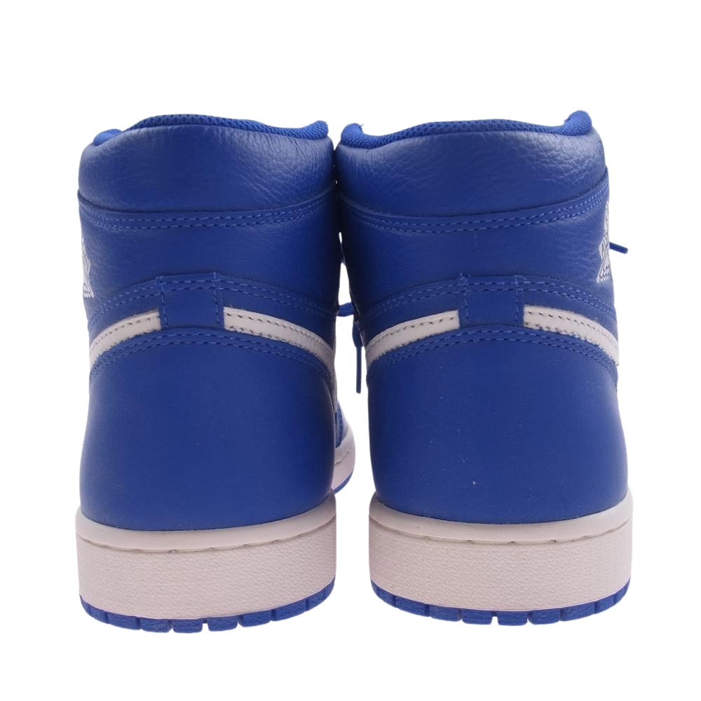 NIKE ナイキ 555088-401 AIR JORDAN 1 AJ1 RETRO HIGH "HYPER ROYAL" エアジョーダン1 ハイ ハイパー ロイヤル スニーカー ブルー系 27cm【美品】【中古】
