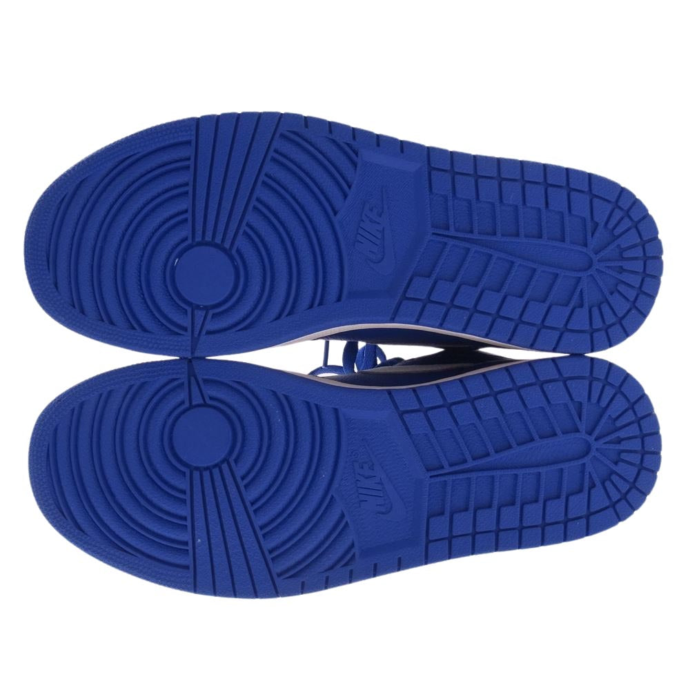 NIKE ナイキ 555088-401 AIR JORDAN 1 AJ1 RETRO HIGH "HYPER ROYAL" エアジョーダン1 ハイ ハイパー ロイヤル スニーカー ブルー系 27cm【美品】【中古】