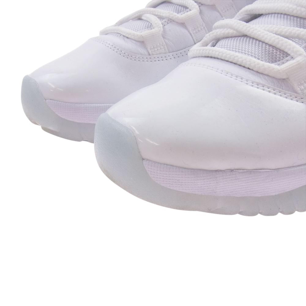 NIKE ナイキ AV2187-117 AIR JORDAN 11 AJ11 RETRO LOW LEGEND BLUE エアジョーダン 11 レトロ レジェンド ブルー ローカットスニーカー ホワイト系 27cm【中古】