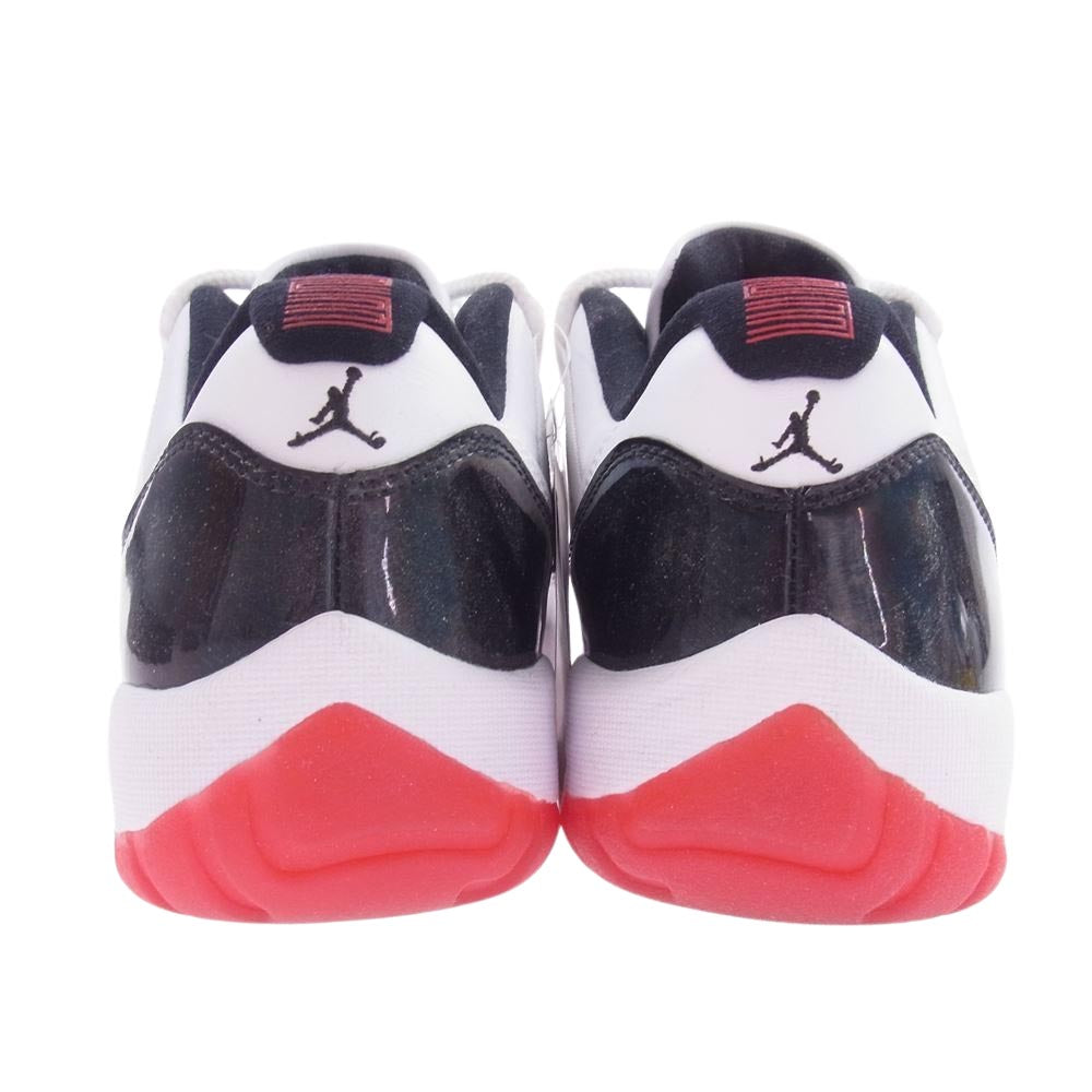NIKE ナイキ AV2187-160 Air Jordan 11 Low Gym Red AJ11 エアジョーダン イレブン ローカット スニーカー ジムレッド ブラック系 ホワイト系 27cm【中古】