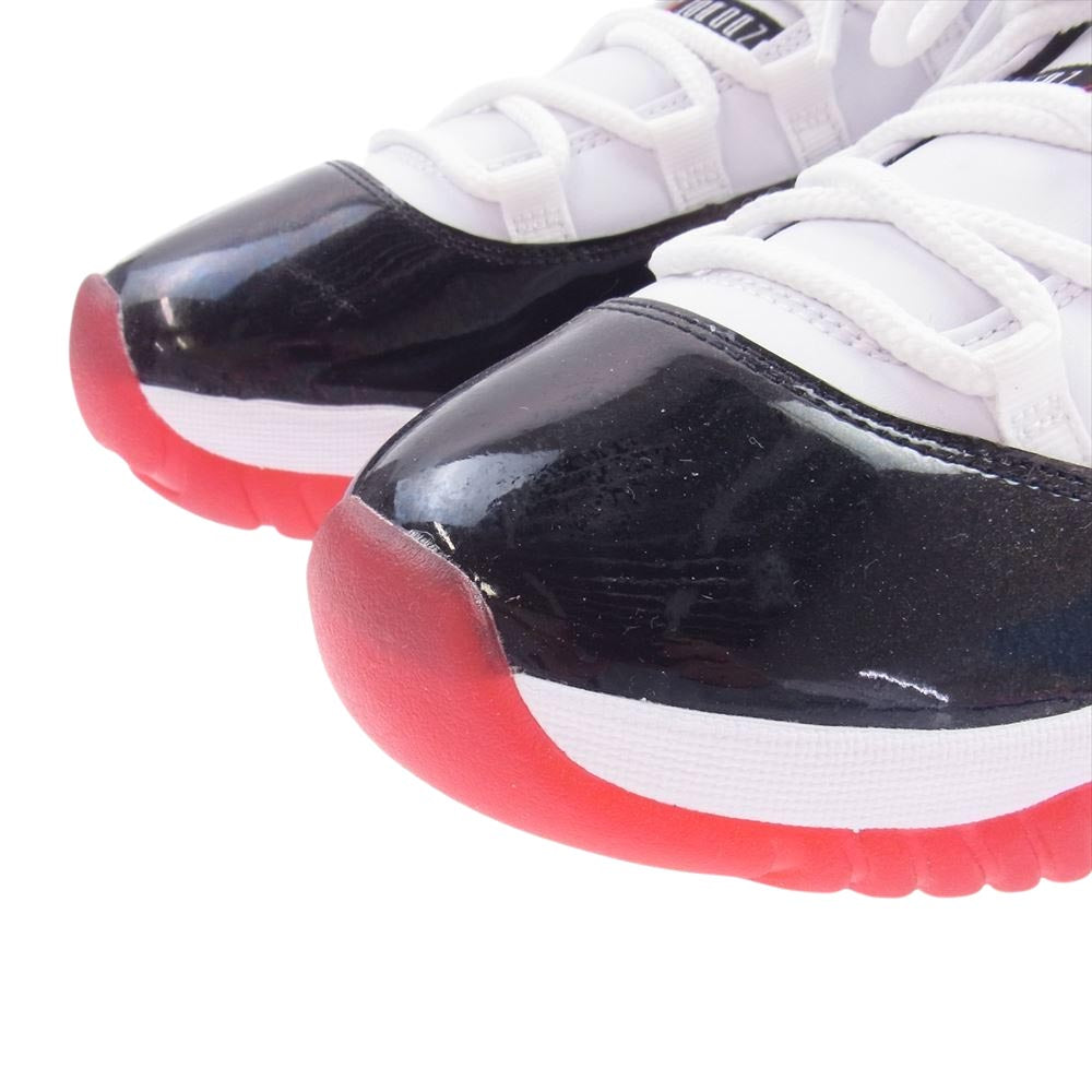 NIKE ナイキ AV2187-160 Air Jordan 11 Low Gym Red AJ11 エアジョーダン イレブン ローカット スニーカー ジムレッド ブラック系 ホワイト系 27cm【中古】