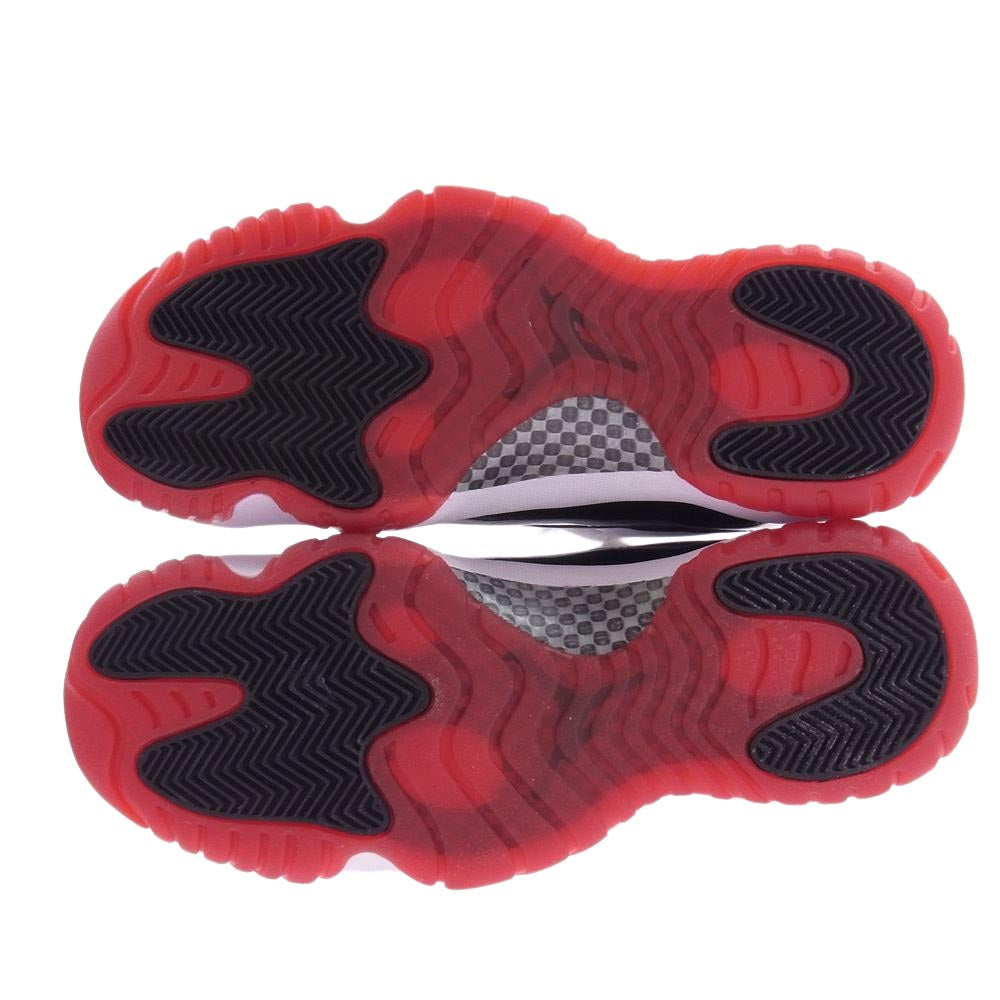 NIKE ナイキ AV2187-160 Air Jordan 11 Low Gym Red AJ11 エアジョーダン イレブン ローカット スニーカー ジムレッド ブラック系 ホワイト系 27cm【中古】