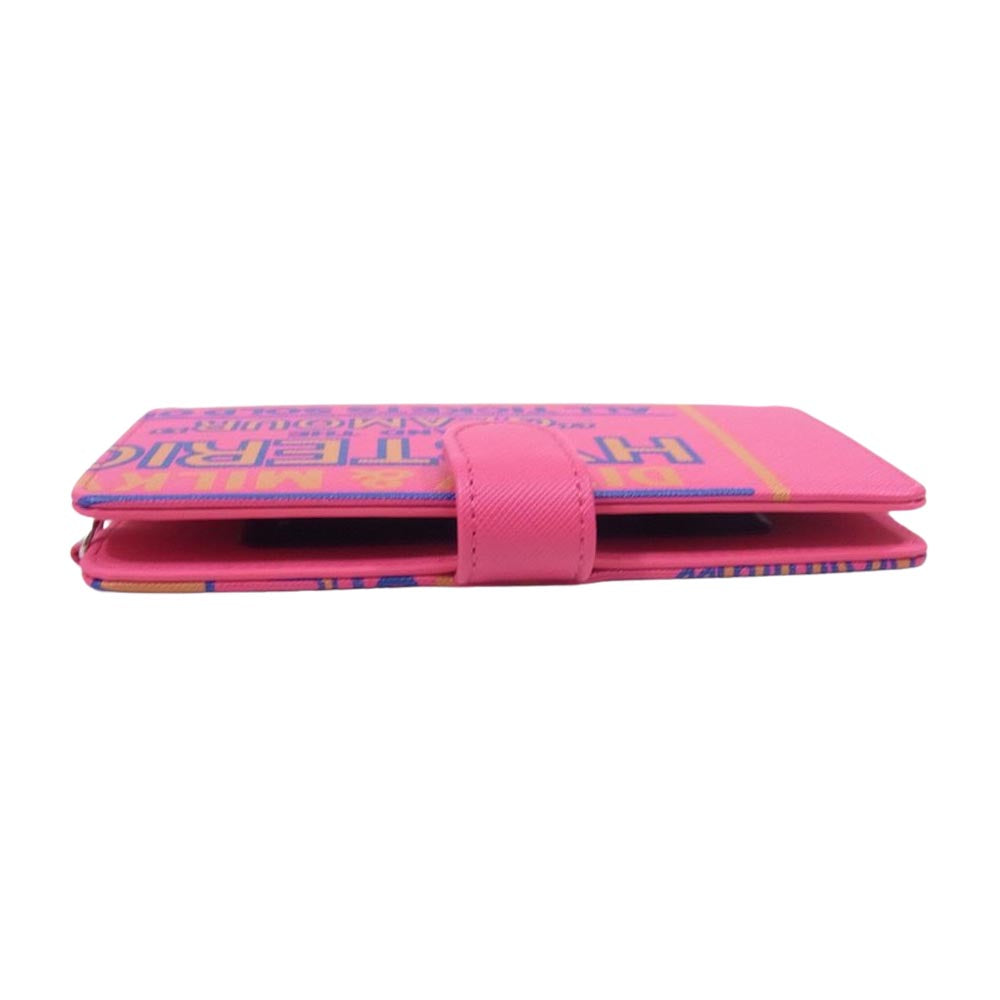 HYSTERIC GLAMOUR ヒステリックグラマー 21AW 01213QG09 DIZZY&MILKY マルチスマホカバー モバイルケース スマホケース ネックホルダー ピンク系 FREE【新古品】【未使用】【中古】