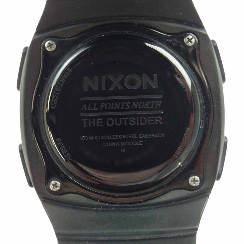 NIXON ニクソン OUTSIDER アウトサイダー デジタル 腕時計 ブラック系【中古】