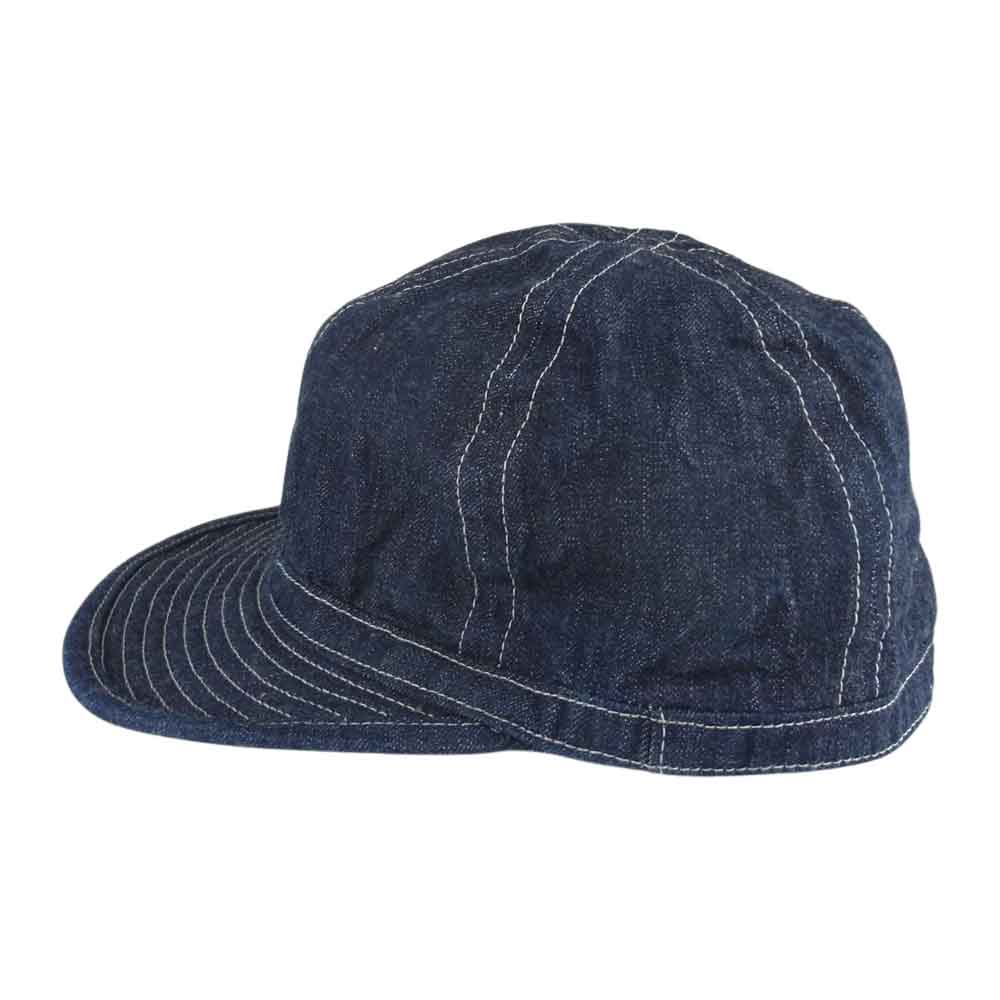 Buzz Rickson's バズリクソンズ BR02308 ARMY CAP WORKING DENIM アーミー デニム ミリタリー キャップ インディゴブルー系 7 1/4【中古】