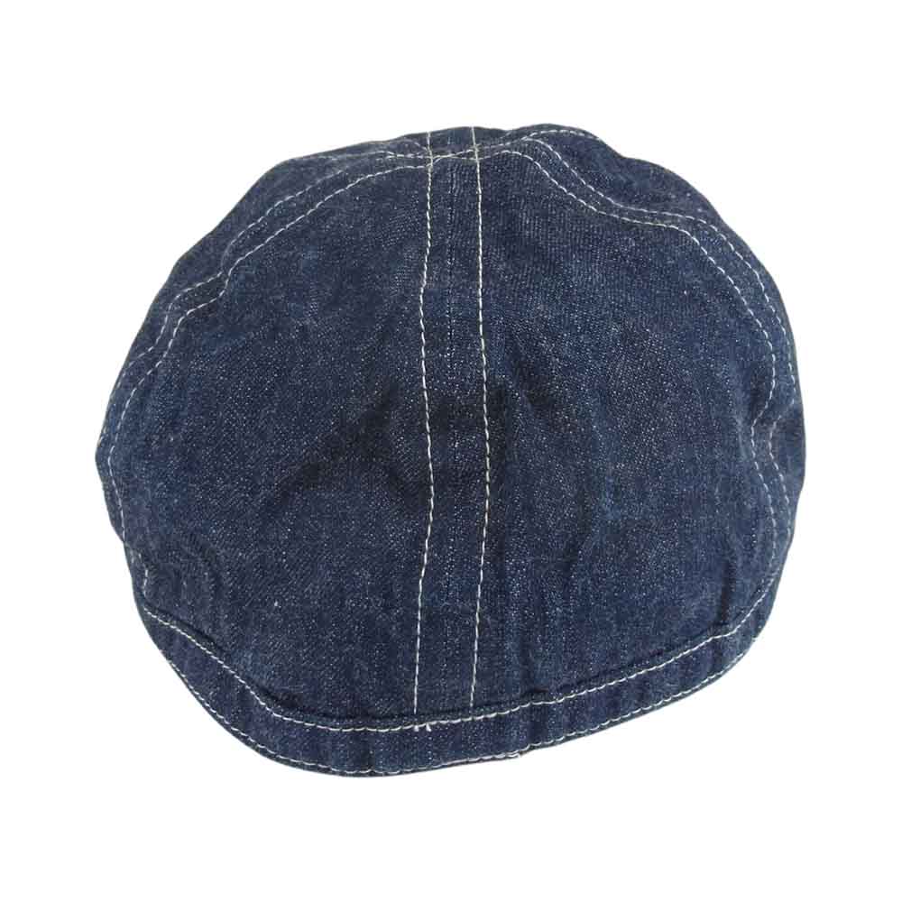 Buzz Rickson's バズリクソンズ BR02308 ARMY CAP WORKING DENIM アーミー デニム ミリタリー キャップ インディゴブルー系 7 1/4【中古】