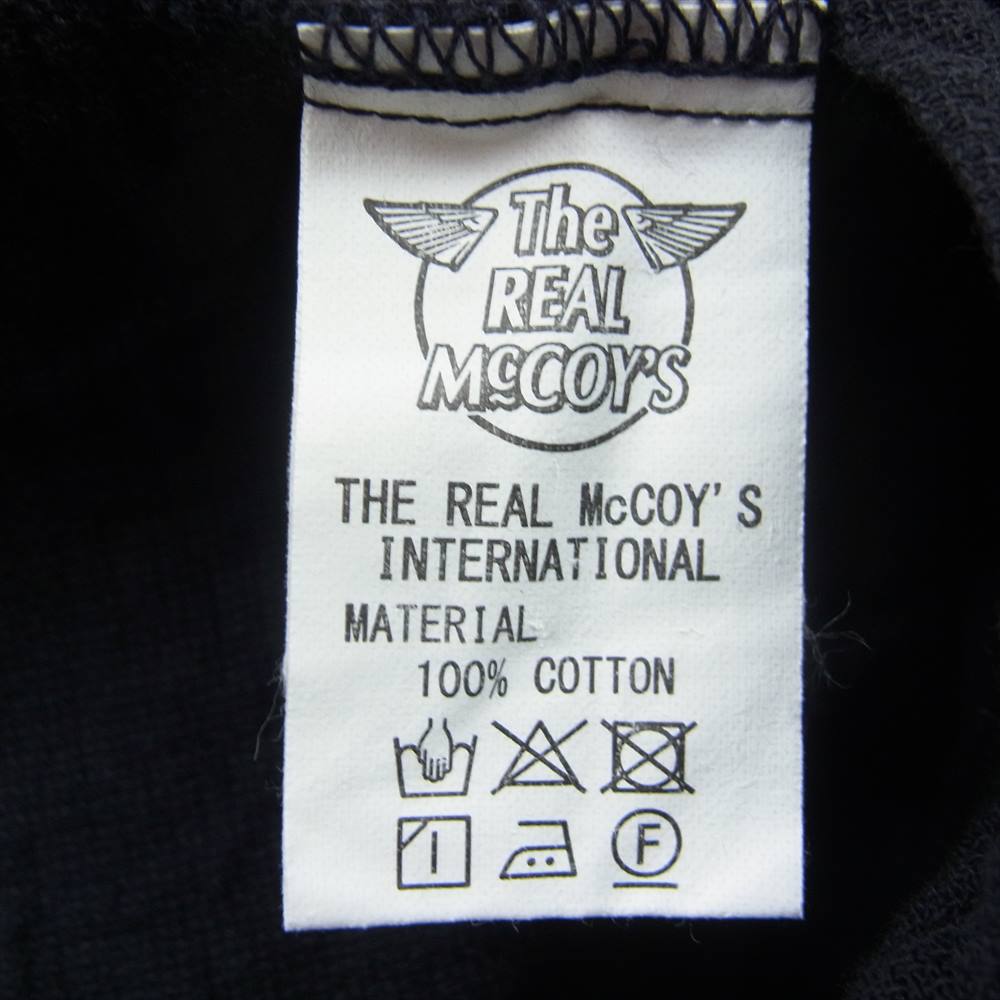 The REAL McCOY'S ザリアルマッコイズ 23SS JOE McCOY PANAMA SHIRT S/S ジョーマッコイ パナマ織り オープンカラー 半袖 シャツ ネイビー系 S【中古】