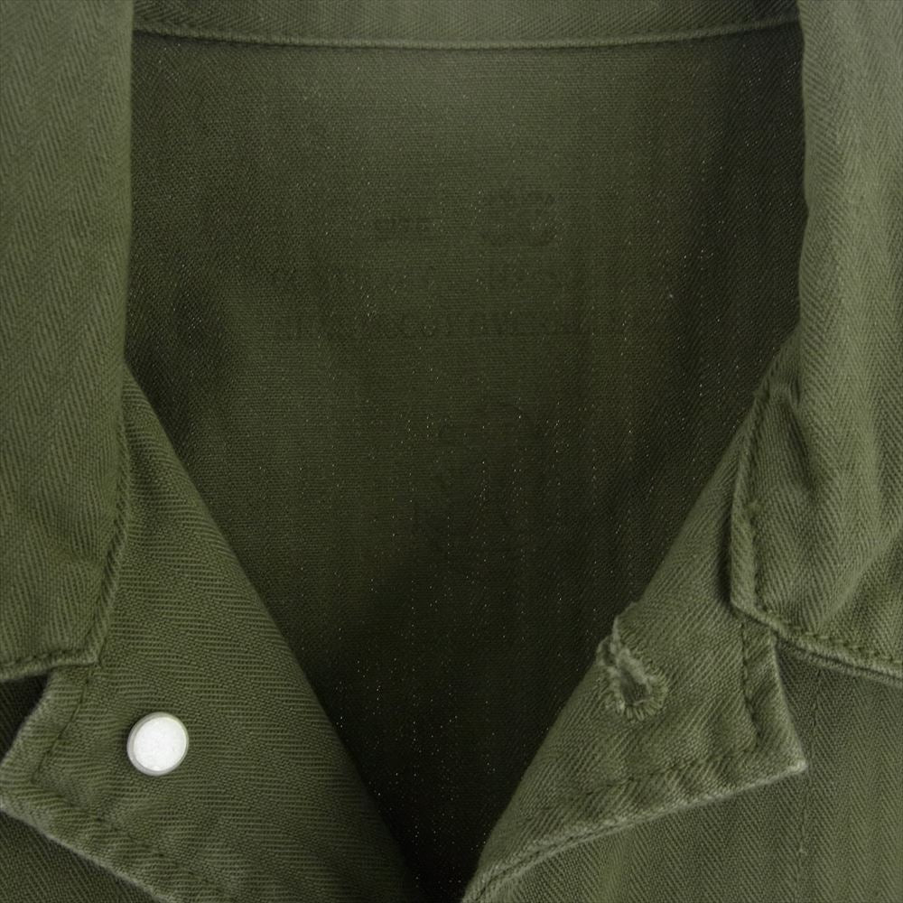 The REAL McCOY'S ザリアルマッコイズ N-3 UTILITY JACKET USN ヘリンボーン ミリタリー ユーティリティー ジャケット カーキ系【中古】