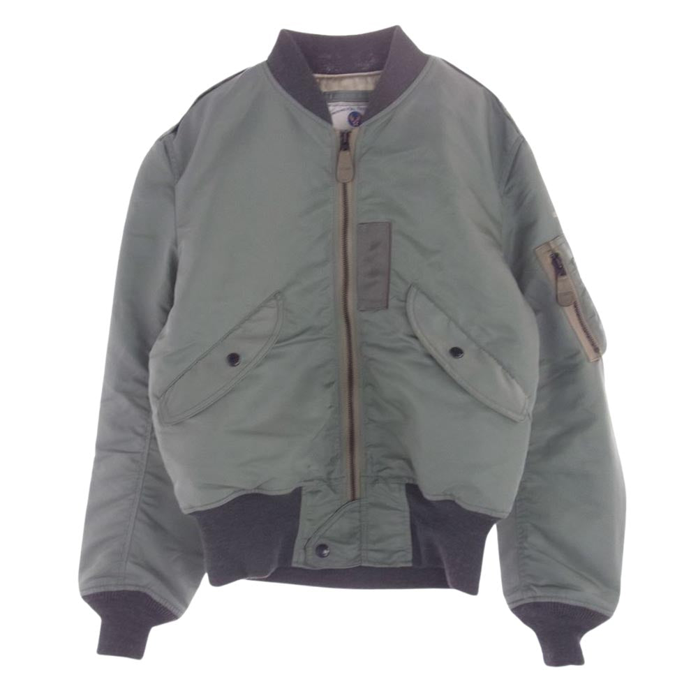 TOY'S McCOY トイズマッコイ MIL-J-7448 TYPE L-2B TEST SAMPLE テストサンプル フライト ジャケット モスグリーン系 S【中古】