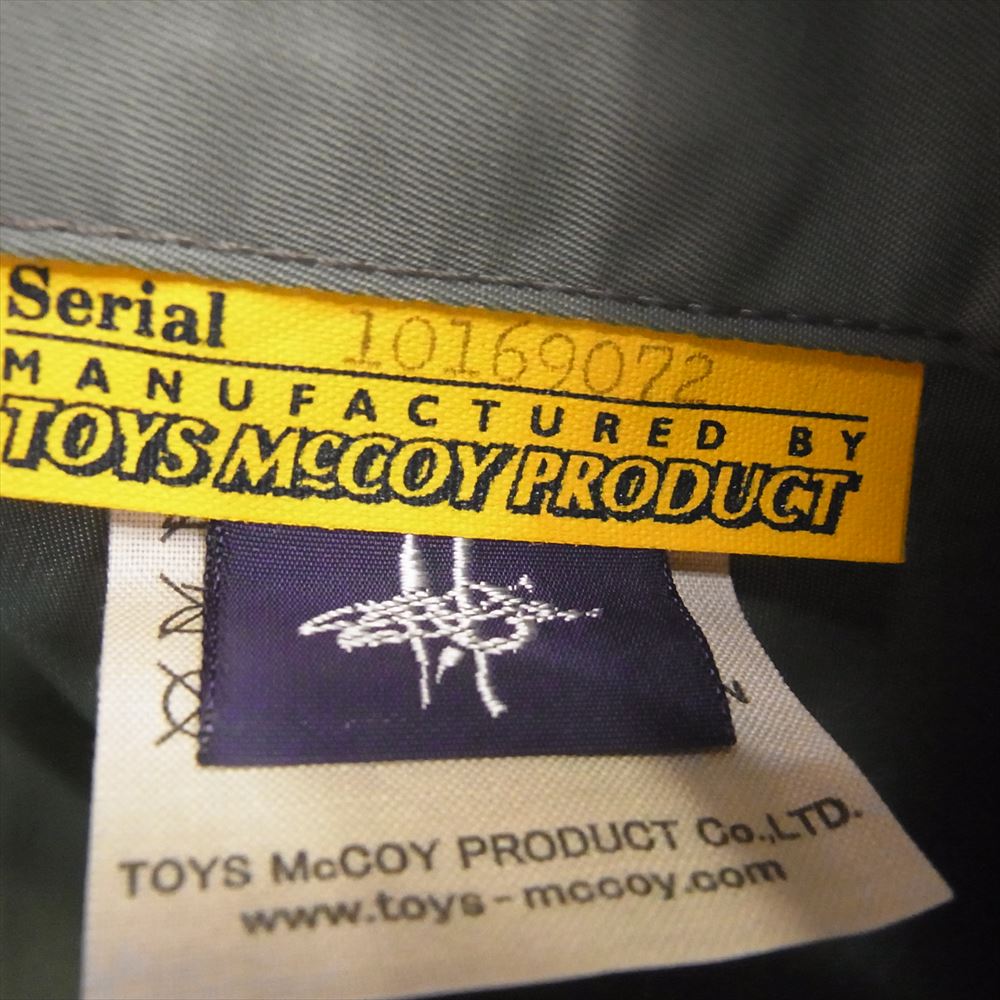 TOY'S McCOY トイズマッコイ MIL-J-7448 TYPE L-2B TEST SAMPLE テストサンプル フライト ジャケット モスグリーン系 S【中古】