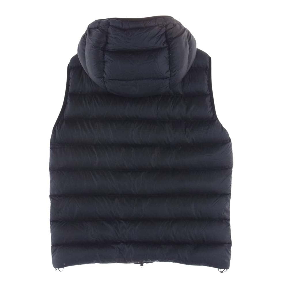 MONCLER モンクレール Ray レイ フーディ ダウン ベスト ブラック系 2【中古】