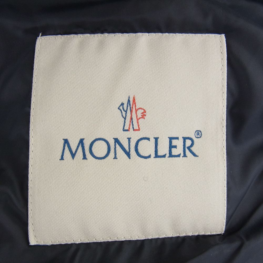 MONCLER モンクレール Ray レイ フーディ ダウン ベスト ブラック系 2【中古】