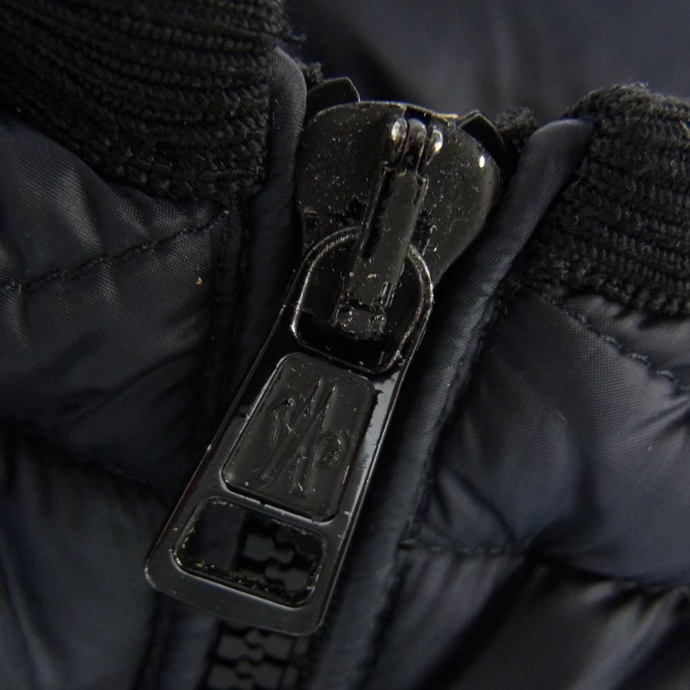 MONCLER モンクレール Ray レイ フーディ ダウン ベスト ブラック系 2【中古】