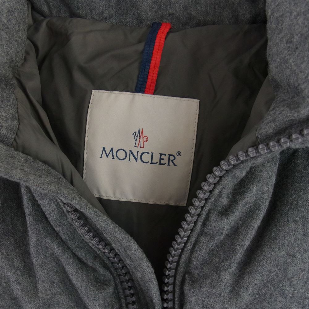 MONCLER モンクレール Montgenevre モンジュネーブル ダウン ジャケット グレー系 4【中古】