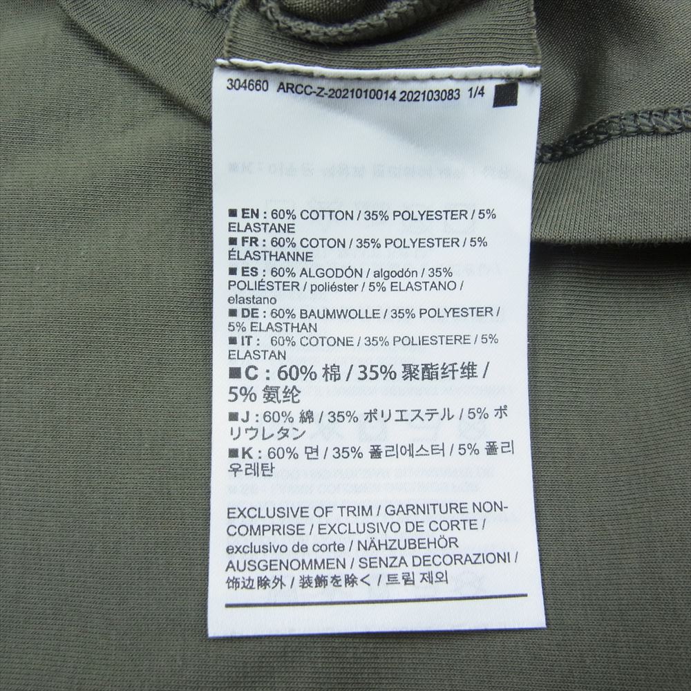 ARC'TERYX アークテリクス Captive Split SS T-Shirt キャプティブ スプリット Tシャツ カーキ系 M【中古】