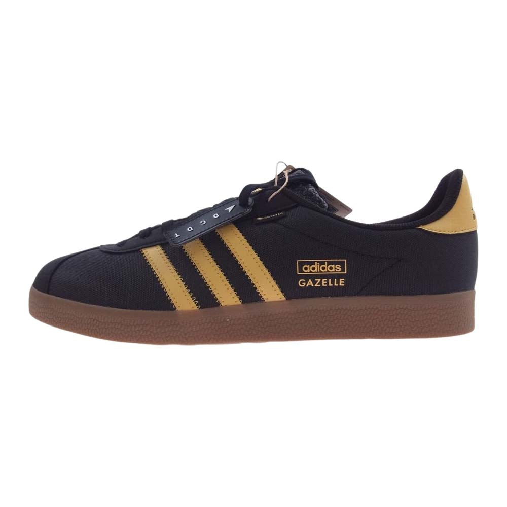 adidas アディダス IE8480 × DESCENDANT Gazelle GORE-TEX ディセンダント ガゼル ゴアテックス スニーカー ブラック系 28.5cm【新古品】【未使用】【中古】