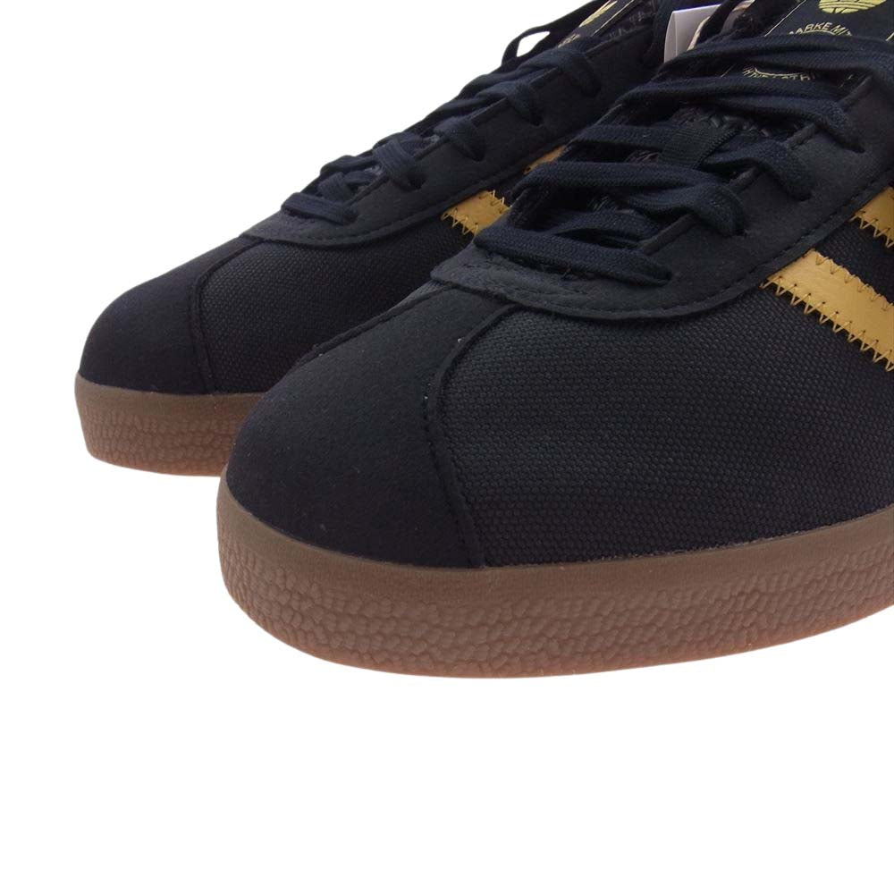 adidas アディダス IE8480 × DESCENDANT Gazelle GORE-TEX ディセンダント ガゼル ゴアテックス スニーカー ブラック系 28.5cm【新古品】【未使用】【中古】