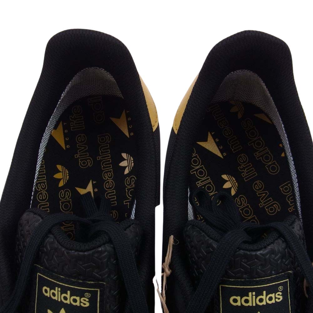 adidas アディダス IE8480 × DESCENDANT Gazelle GORE-TEX ディセンダント ガゼル ゴアテックス スニーカー ブラック系 28.5cm【新古品】【未使用】【中古】