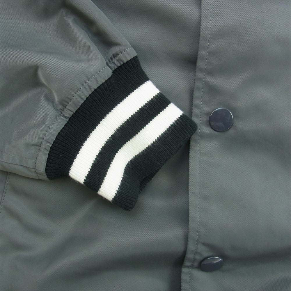 BUENA VISTA ブエナビスタ VIVAN LOS ROOTS ナイロン スタジアム ブルゾン ジャケット スタジャン グレー系 M【中古】