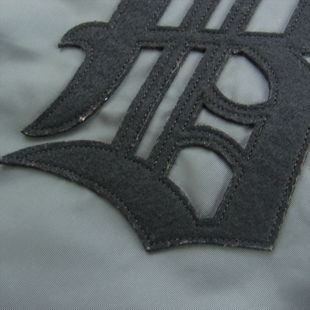 BUENA VISTA ブエナビスタ VIVAN LOS ROOTS ナイロン スタジアム ブルゾン ジャケット スタジャン グレー系 M【中古】