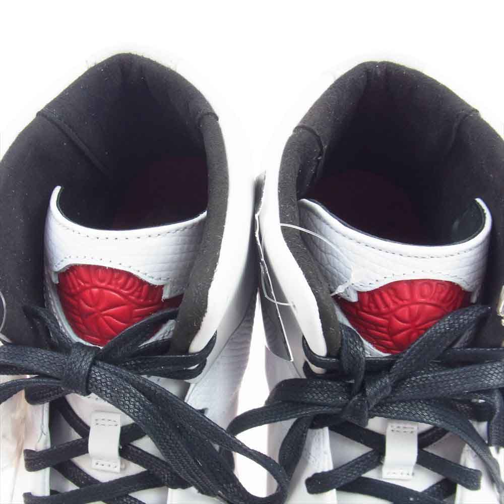 NIKE ナイキ DQ0558-160 × Chanel Abney ニーナ・シャネル・アブニー WMNS Air Jordan 2 High White and Gym Red AJ2 エアジョーダン ハイ ホワイト アンド ジムレッド スニーカー ホワイト系 29cm【新古品】【未使用】【中古】