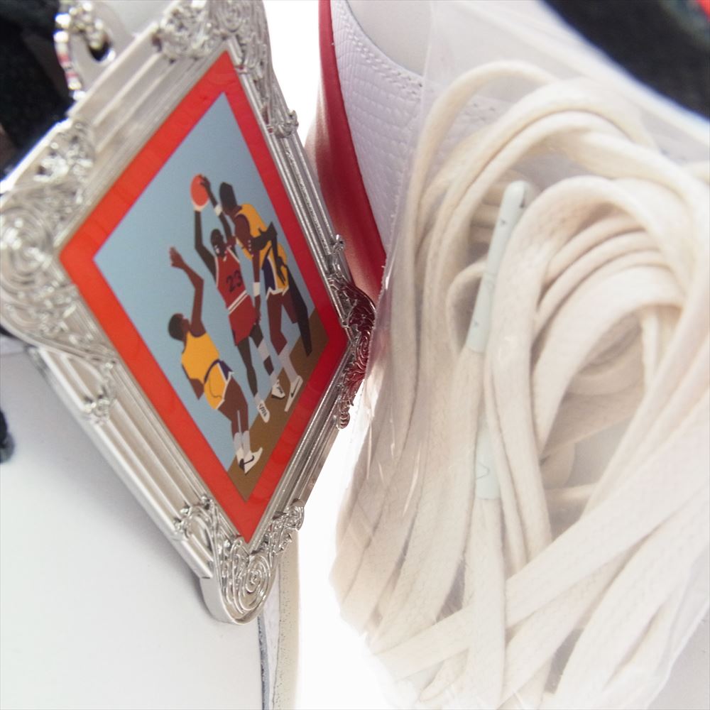 NIKE ナイキ DQ0558-160 × Chanel Abney ニーナ・シャネル・アブニー WMNS Air Jordan 2 High White and Gym Red AJ2 エアジョーダン ハイ ホワイト アンド ジムレッド スニーカー ホワイト系 29cm【新古品】【未使用】【中古】