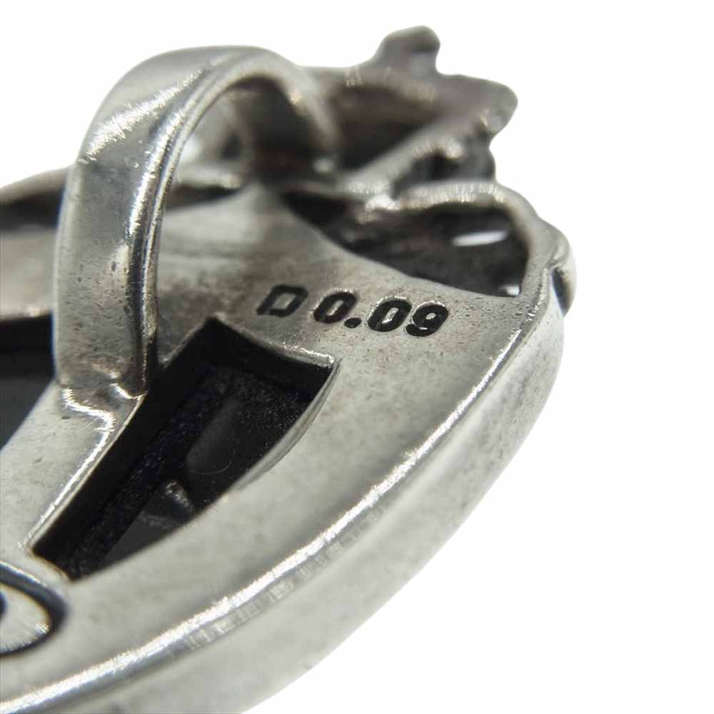 Justin Davis ジャスティンデイビス SPJ117 CROWN SHIELD クラウン シールド ネックレス トップ シルバー系【中古】