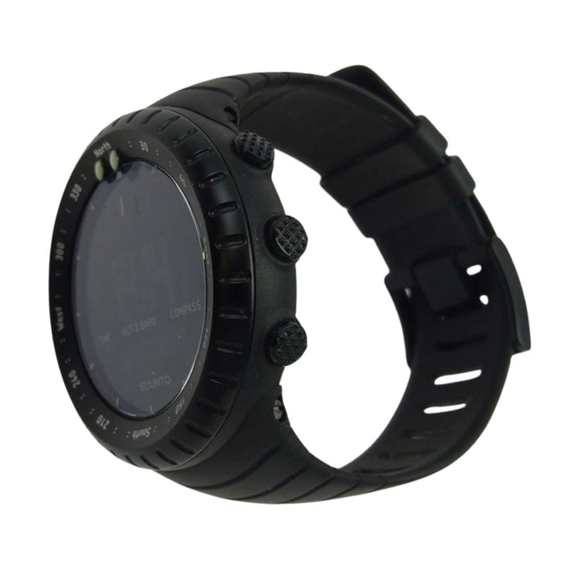 SUUNTO スント SS014279010 CORE ALL BLACK コア オールブラック アウトドア デジタル 腕時計 ウォッチ ブラック系【中古】
