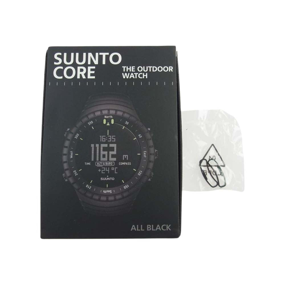 【イオン広店】 中古 SUUNTO | スント 腕時計 CORE ALL BLACK SS014279010 ブラック 【131】 SUUNTO（スント） 【国内正規品】 コア オールブラック SS014279010