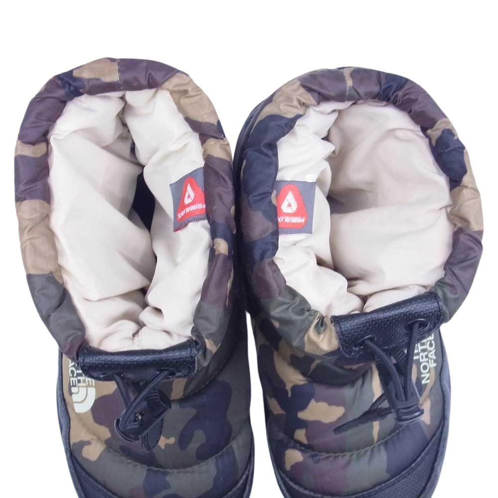 THE NORTH FACE ノースフェイス NFJ51582 キッズ NUPTSE ヌプシ ブーティ スノーブーツ カモ マルチカラー系 21cm【中古】