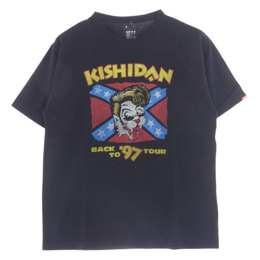 NEIGHBORHOOD ネイバーフッド 氣志團 バックプリント 半袖 Tシャツ ブラック系 3【中古】
