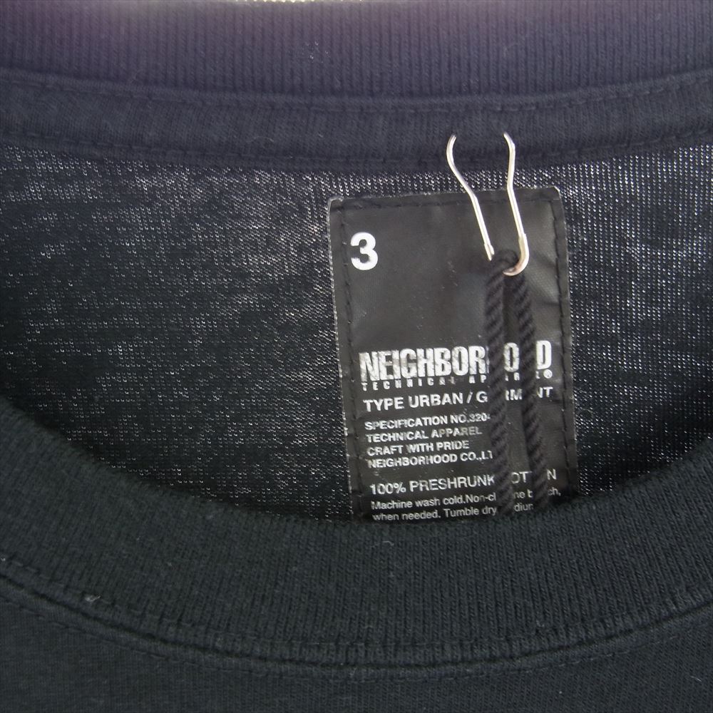 NEIGHBORHOOD ネイバーフッド 氣志團 バックプリント 半袖 Tシャツ ブラック系 3【中古】