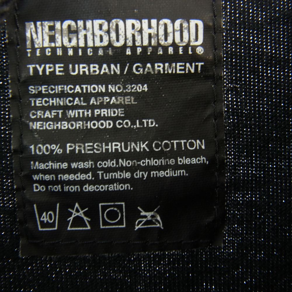 NEIGHBORHOOD ネイバーフッド 氣志團 バックプリント 半袖 Tシャツ ブラック系 3【中古】