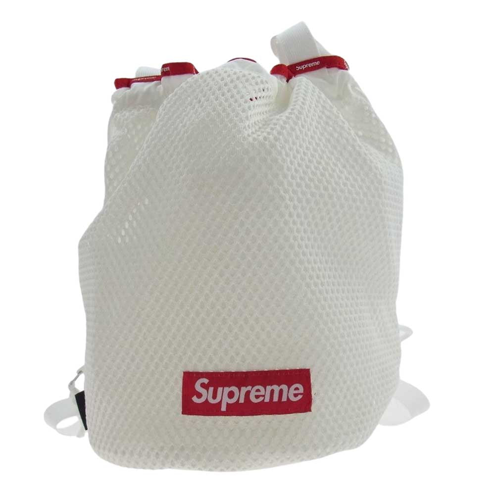 Supreme シュプリーム 23SS Mesh Small Backpack メッシュ スモール バックパック リュック ホワイト系【新古品】【未使用】【中古】