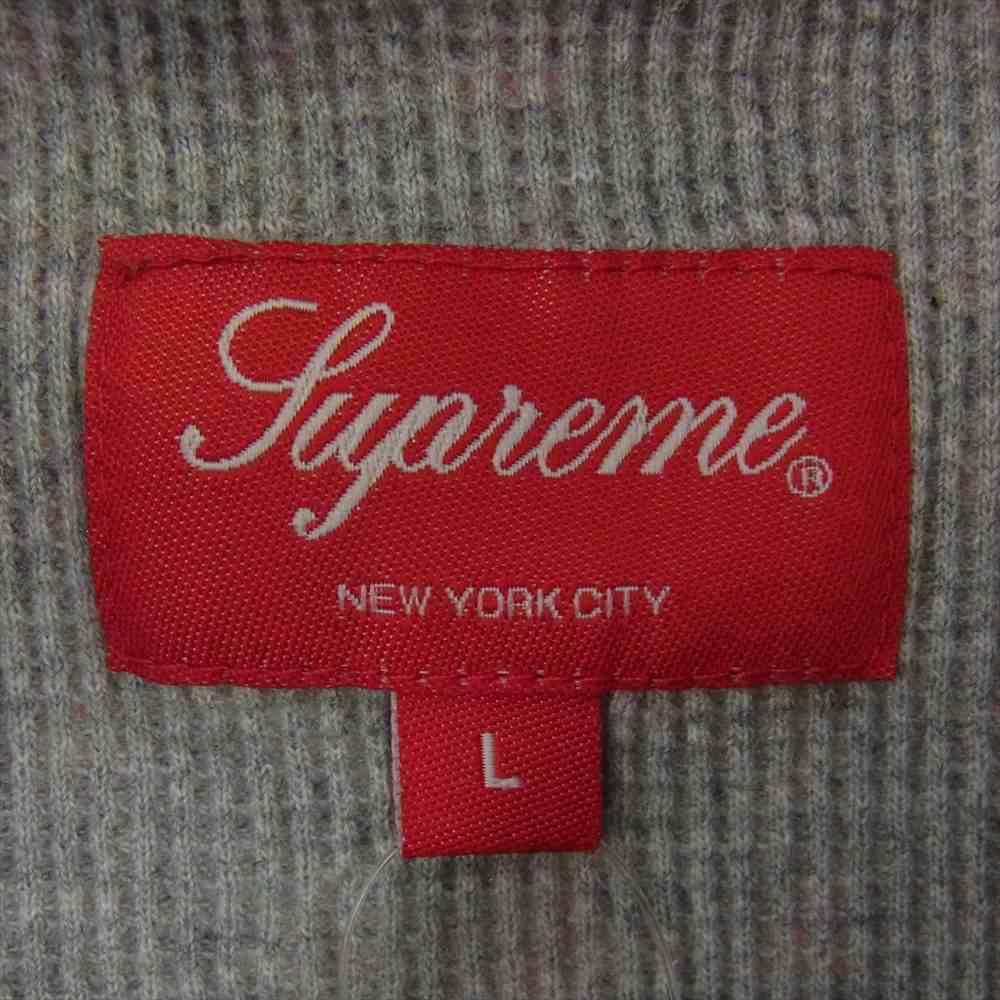 Supreme シュプリーム 22FW Houndstooth Flannel Hooded Shirt ハウンドトゥース フランネル フーデッド シャツ エンジ系 L【極上美品】【中古】