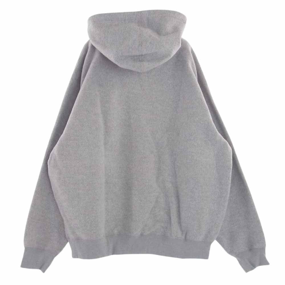 Supreme シュプリーム 23SS Inside Out Box Logo Hooded Sweatshirt インサイド アウト ボックス ロゴ パーカー   グレー系 L【極上美品】【中古】