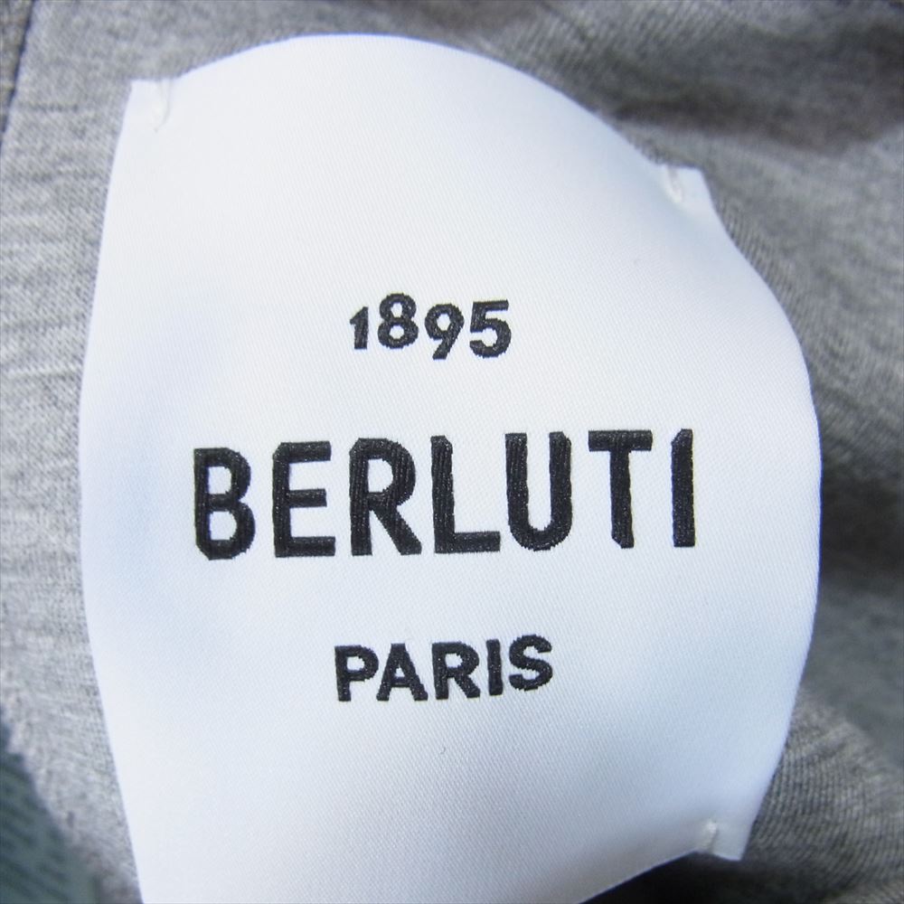 Berluti ベルルッティ R19JTL24-001 国内正規品 イタリア製 Jogging Trousers ジョガー パンツ イージー トラウザー パンツ ネイビー系 S【極上美品】【中古】