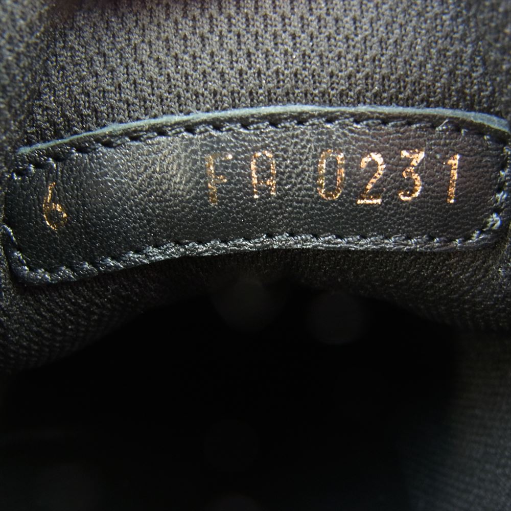 LOUIS VUITTON ルイ・ヴィトン 1A8VEK  ビバリーヒルズライン メタリック モノグラム スニーカー ブラック系 メタリックブラック系 6【美品】【中古】