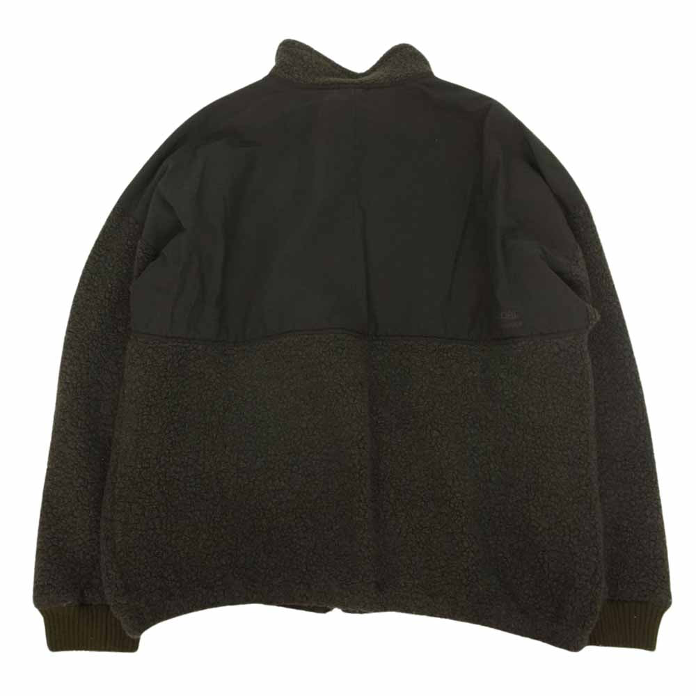 nanamica ナナミカ SUAF275 Vintage Wool Fleece Jacket ヴィンテージ ウール フリース ジャケット カーキ系 XL【中古】